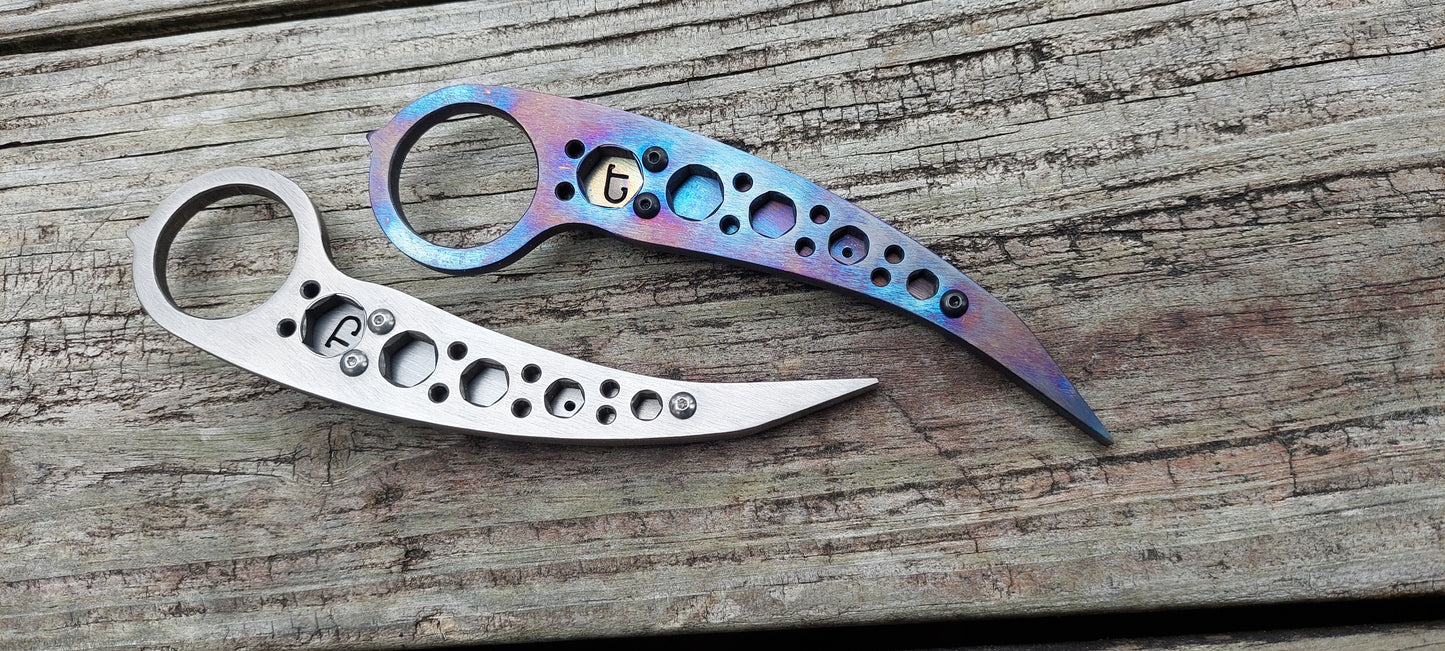 Teale Designs Tools Titanium Clench Wrench Pry Bar