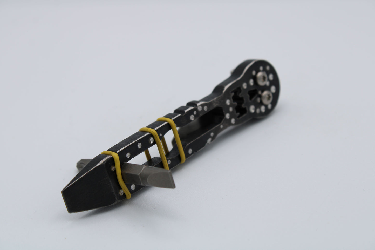 Teale Designs Tools Stainless Skull Pry - Infected Black Oxide