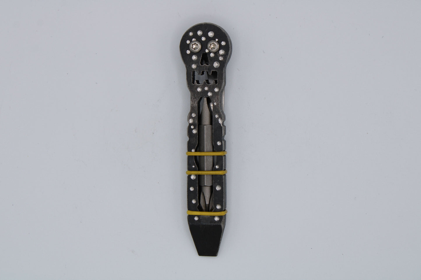 Teale Designs Tools Stainless Skull Pry - Infected Black Oxide