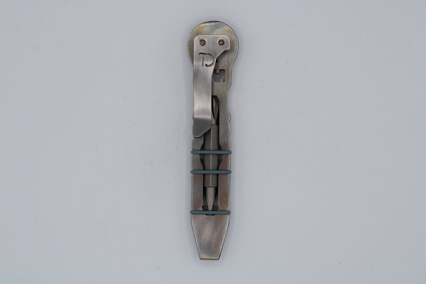 Teale Designs Tools Stainless Skull Pry - Gun Metal