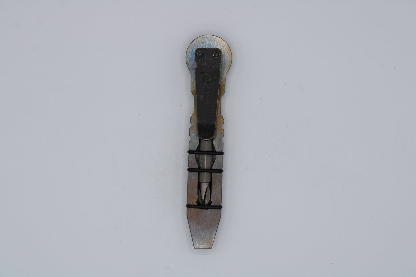 Teale Designs Tools Stainless Skull Pry - Flamed