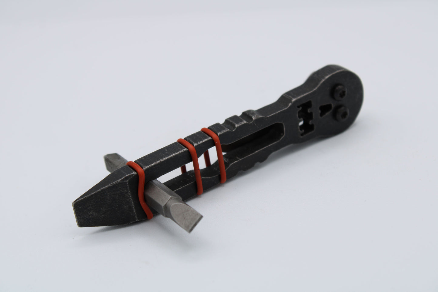 Teale Designs Tools Stainless Skull Pry - Black Oxide Flamed