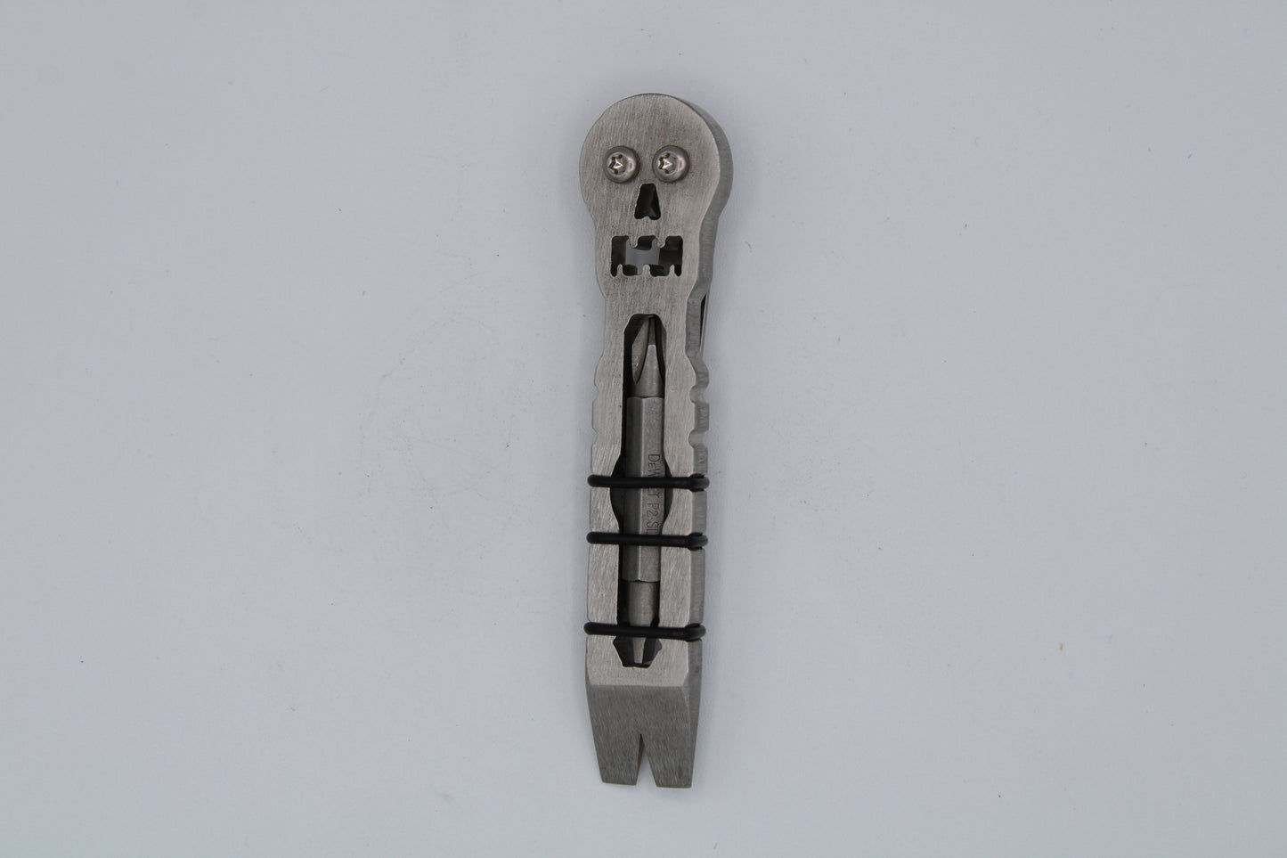 Teale Designs Tools Stainless Skull Fork Pry - Polished