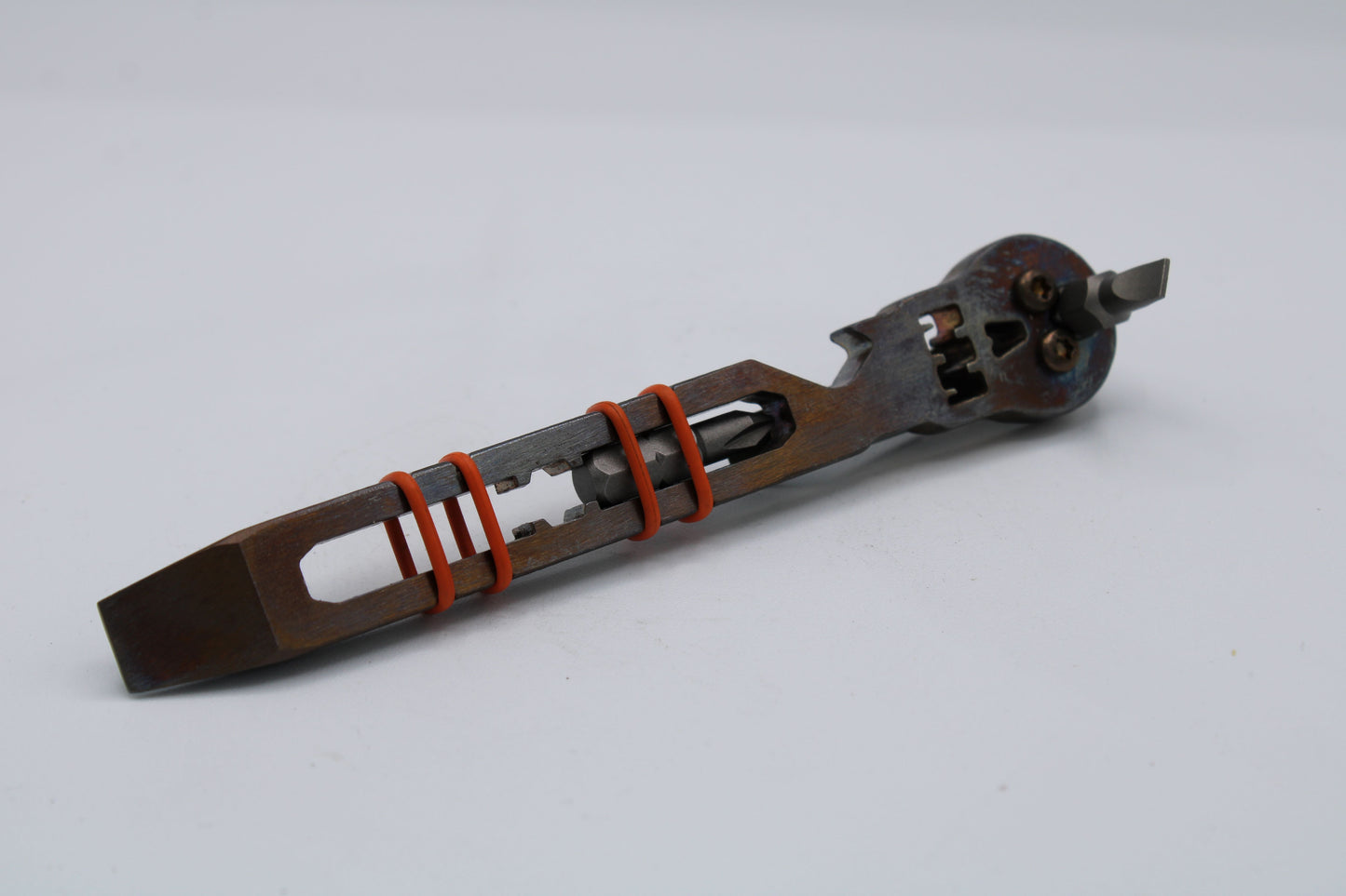 Teale Designs Tools Stainless Skull Pop Pry - Flamed
