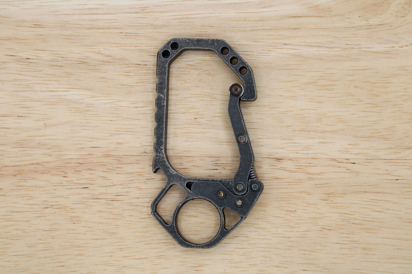 TD Stainless Carabiner - Tumbled Black Oxide
