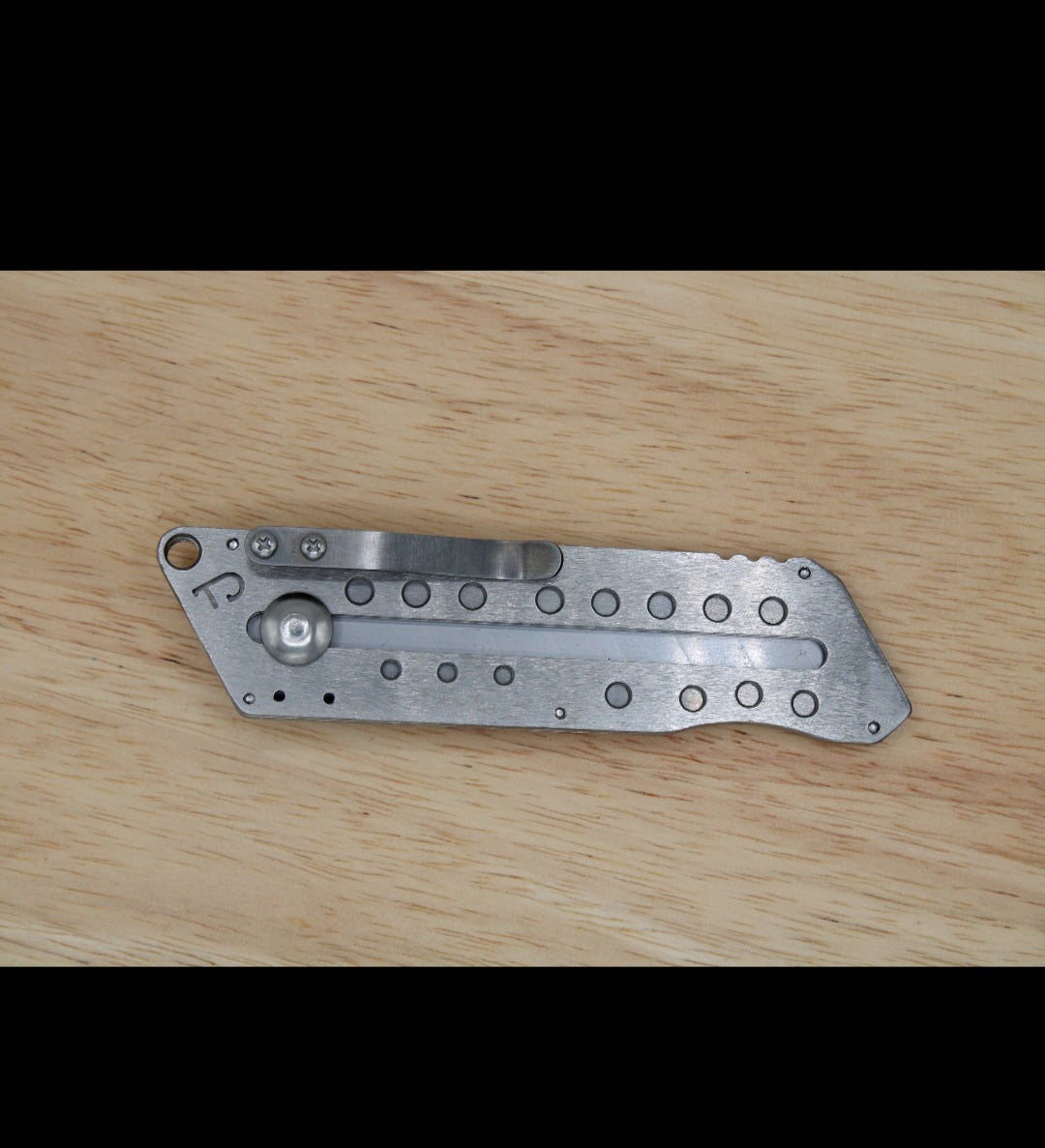 TD Tools 18MM Snap Knife with Titanium Pocket Clip