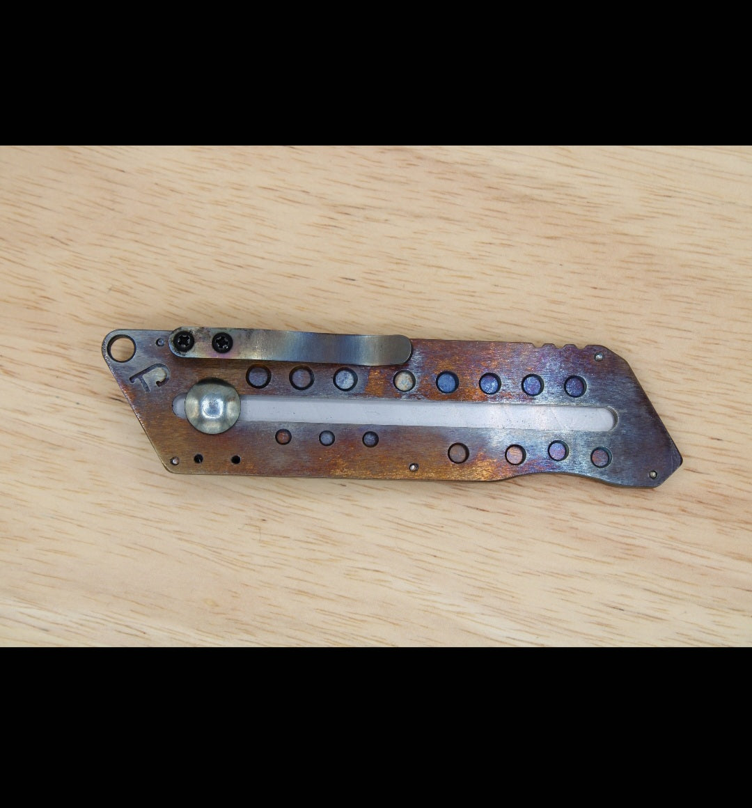TD Tools 18MM Snap Knife with Titanium Pocket Clip