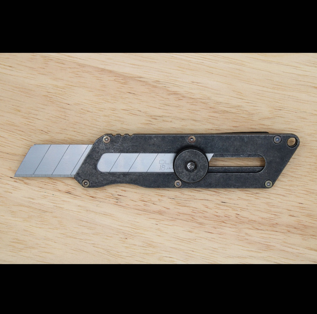 TD Tools 18MM Snap Knife with Titanium Pocket Clip