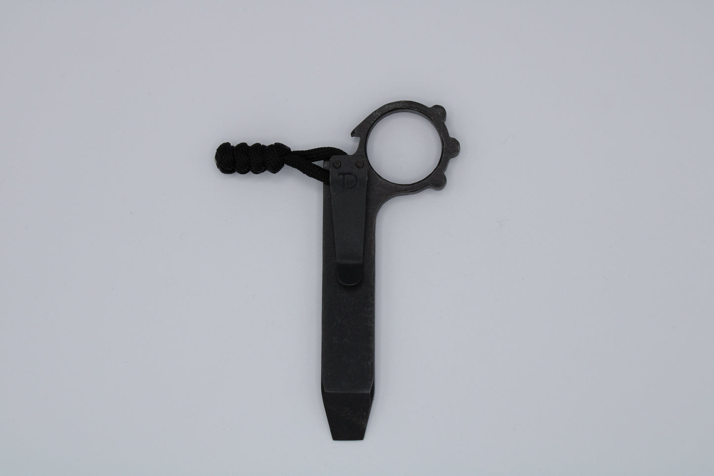Teale Designs Tools Single Ring Pocket Pry Bar - Black Oxide