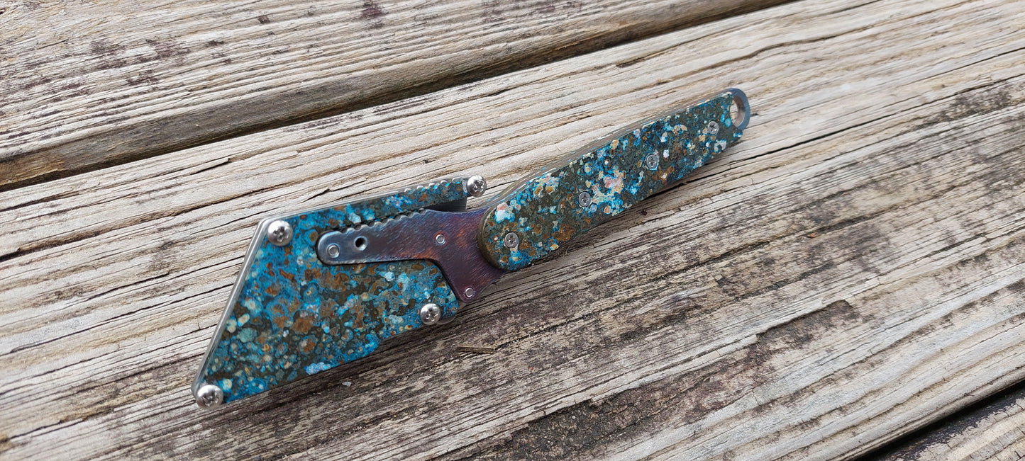 Custom Order Brass Patina Pikal