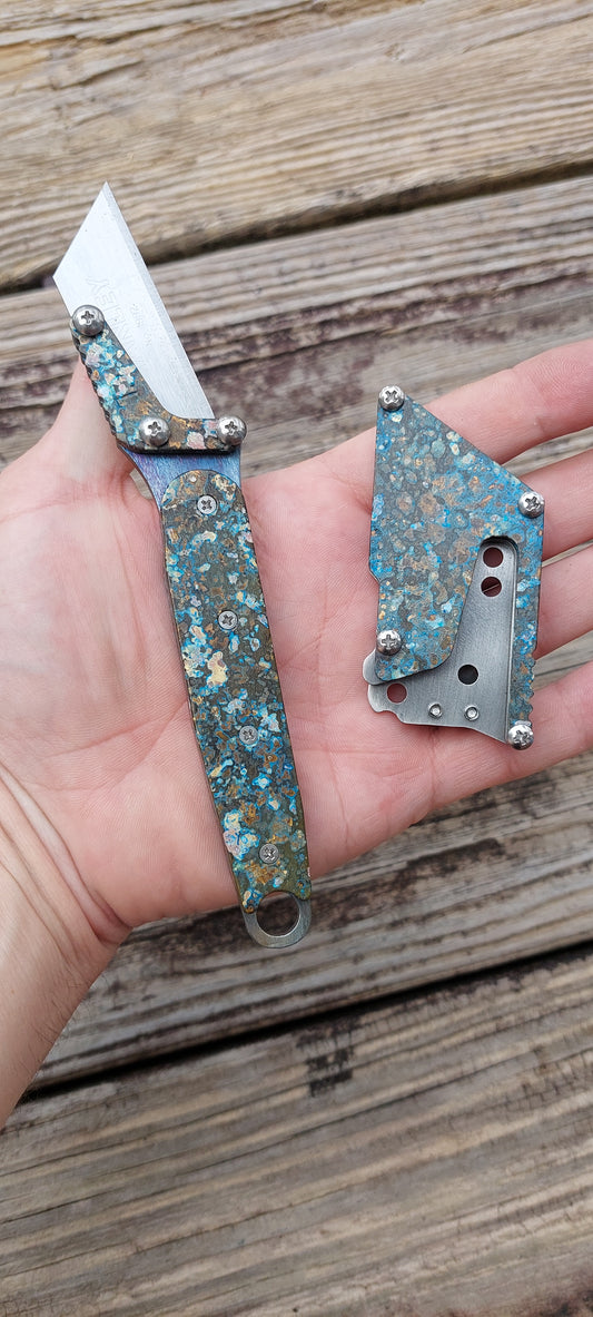 Custom Order Brass Patina Pikal