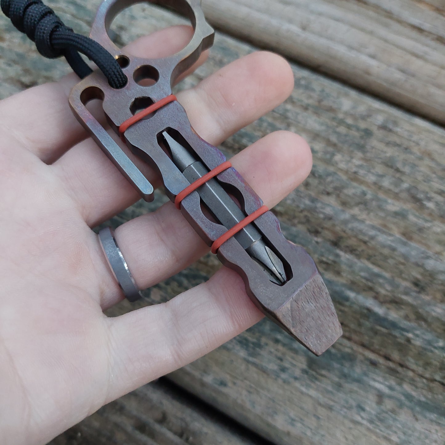 Teale Designs Tools OG Ring Pry Plain Stainless - Flamed