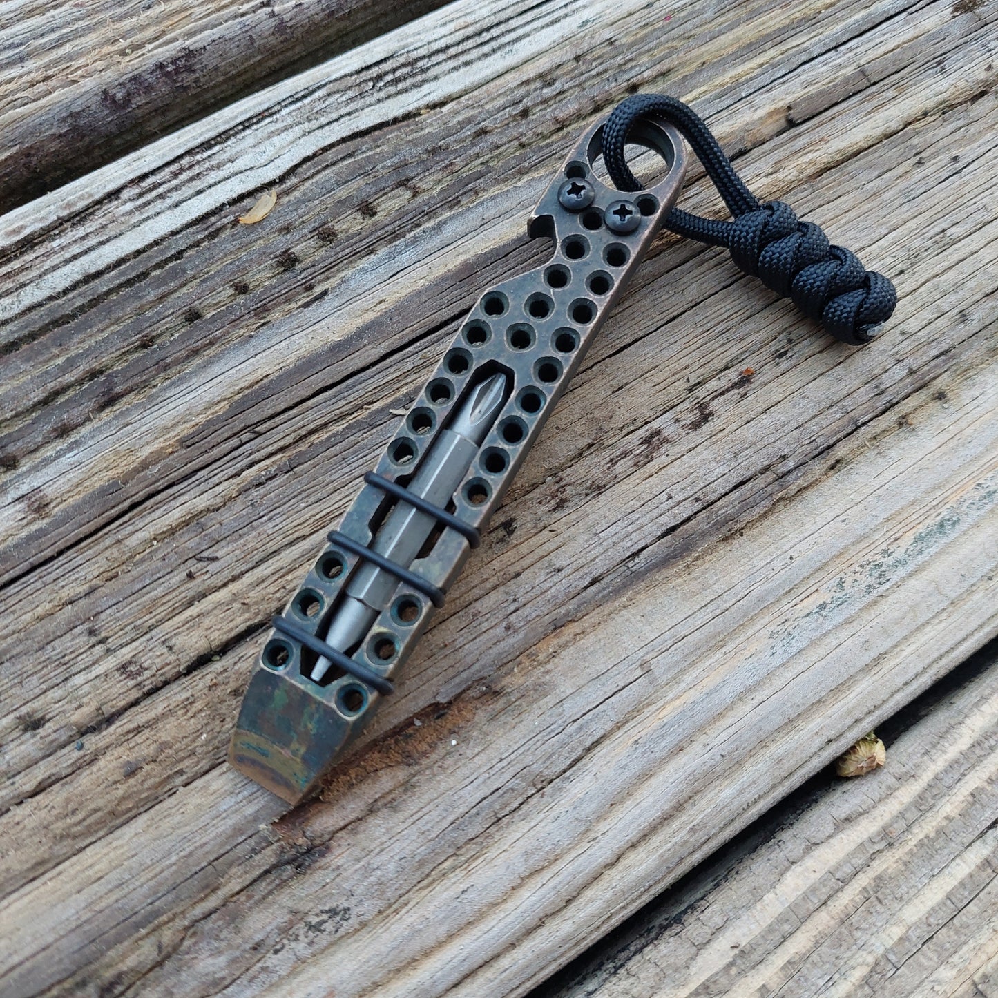 Teale Designs Tools Perf Pry - Brass Patina
