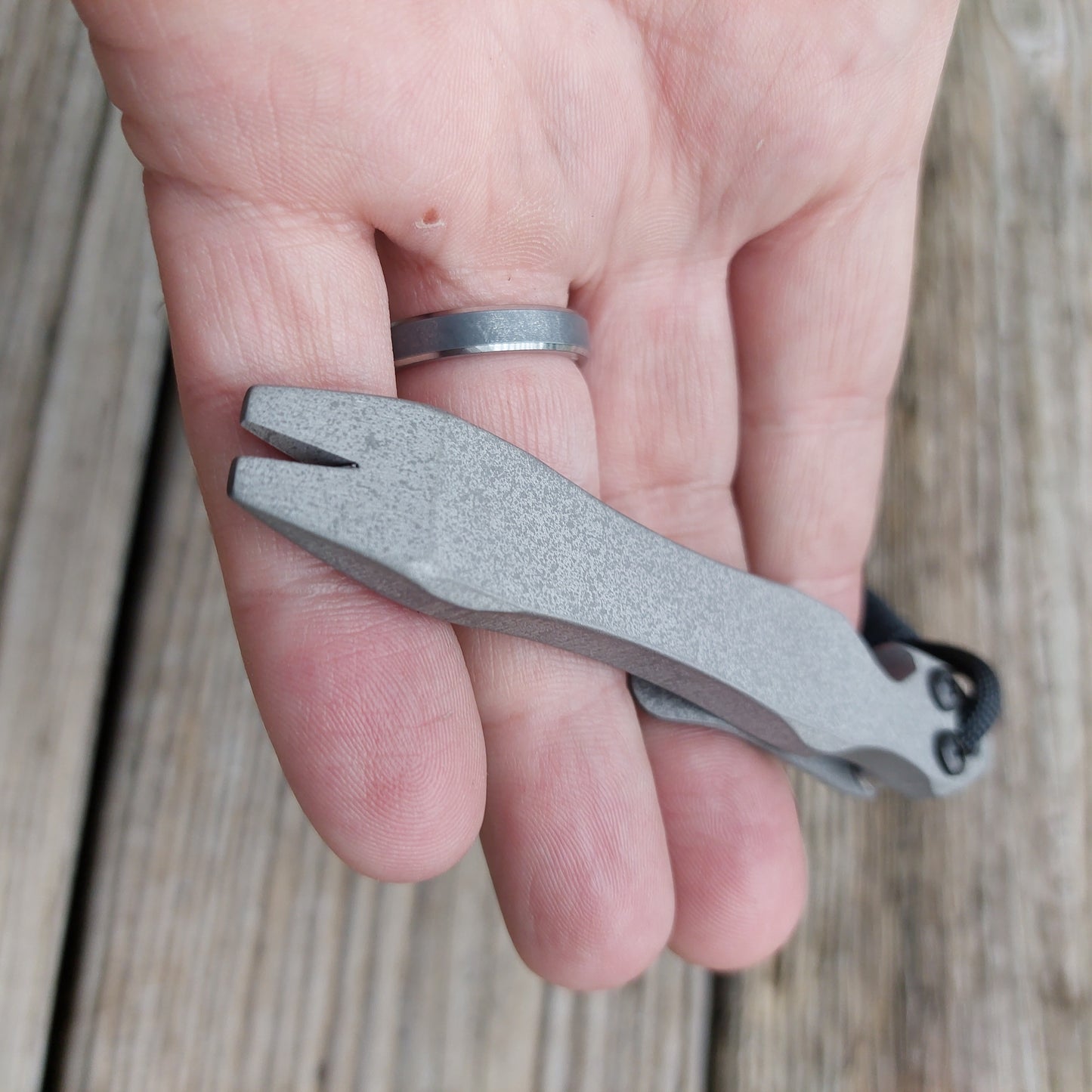 Teale Designs Tools Contour Pry - Fork Bead Blasted