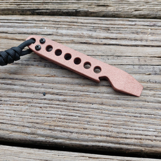 Teale Designs Tools Pocket Pry Bar - Bead Blasted Copper