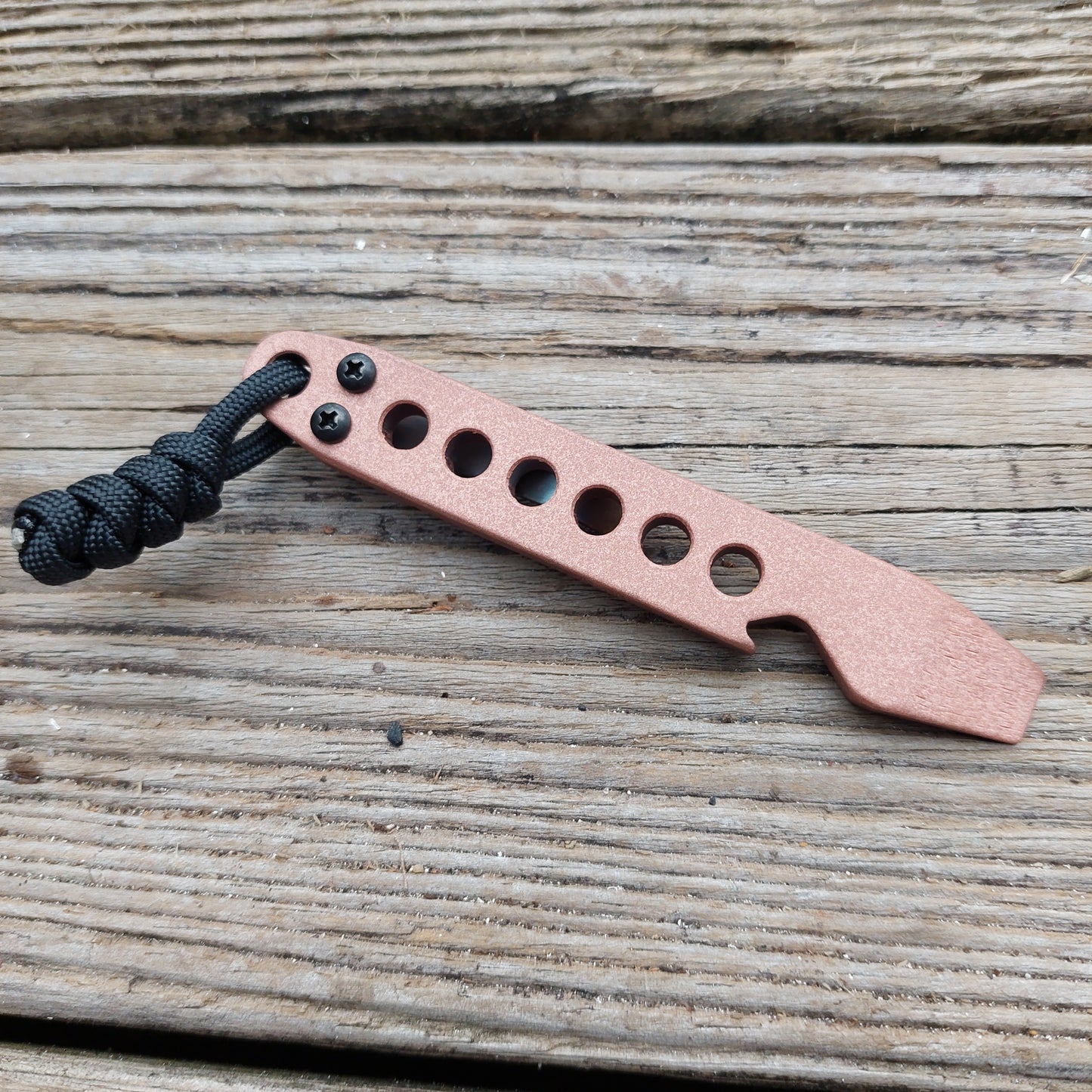 Teale Designs Tools Pocket Pry Bar - Bead Blasted Copper