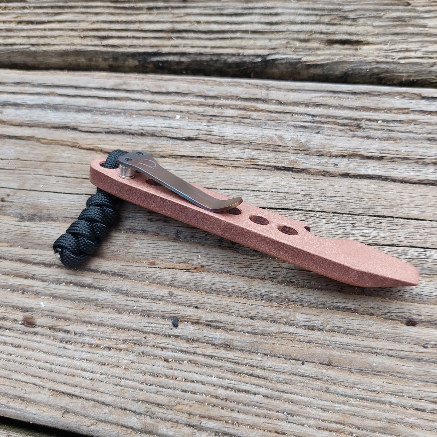 Teale Designs Tools Pocket Pry Bar - Bead Blasted Copper