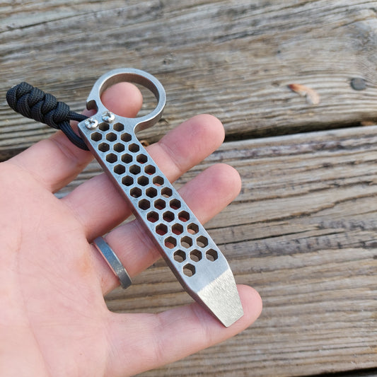 Teale Designs Tools Ring Hex Pry Stainless - Polished