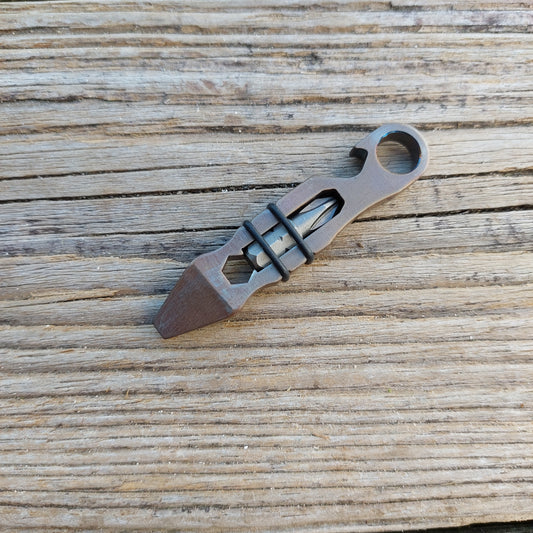 Teale Designs Tools Micro Pry Bar - Flamed