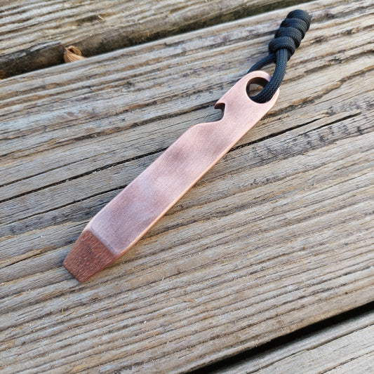 Teale Designs Tools Pocket Pry Bar -Plain Copper