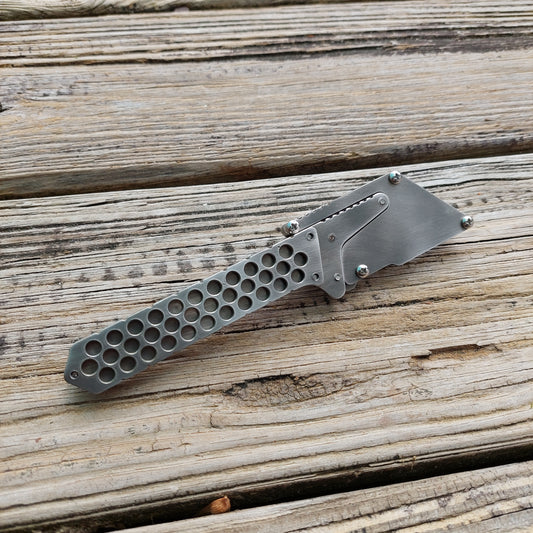 Teale Designs ToolsFixed Utility Knife - Polished Perf