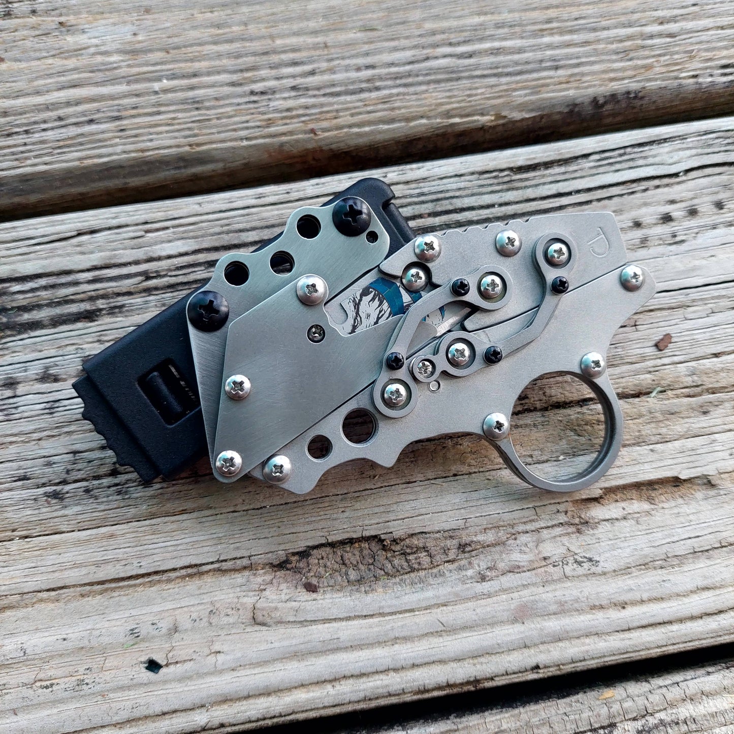 Teale Designs Tools Utility Push Knife U.P.K. - Polished