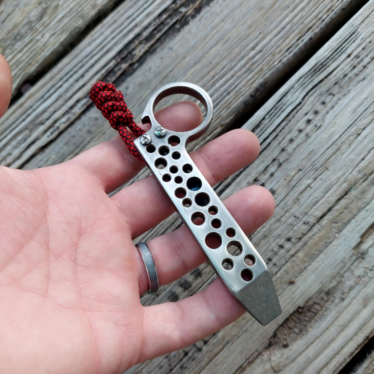 Teale Designs Tools Ring Random Pry Stainless - Polished