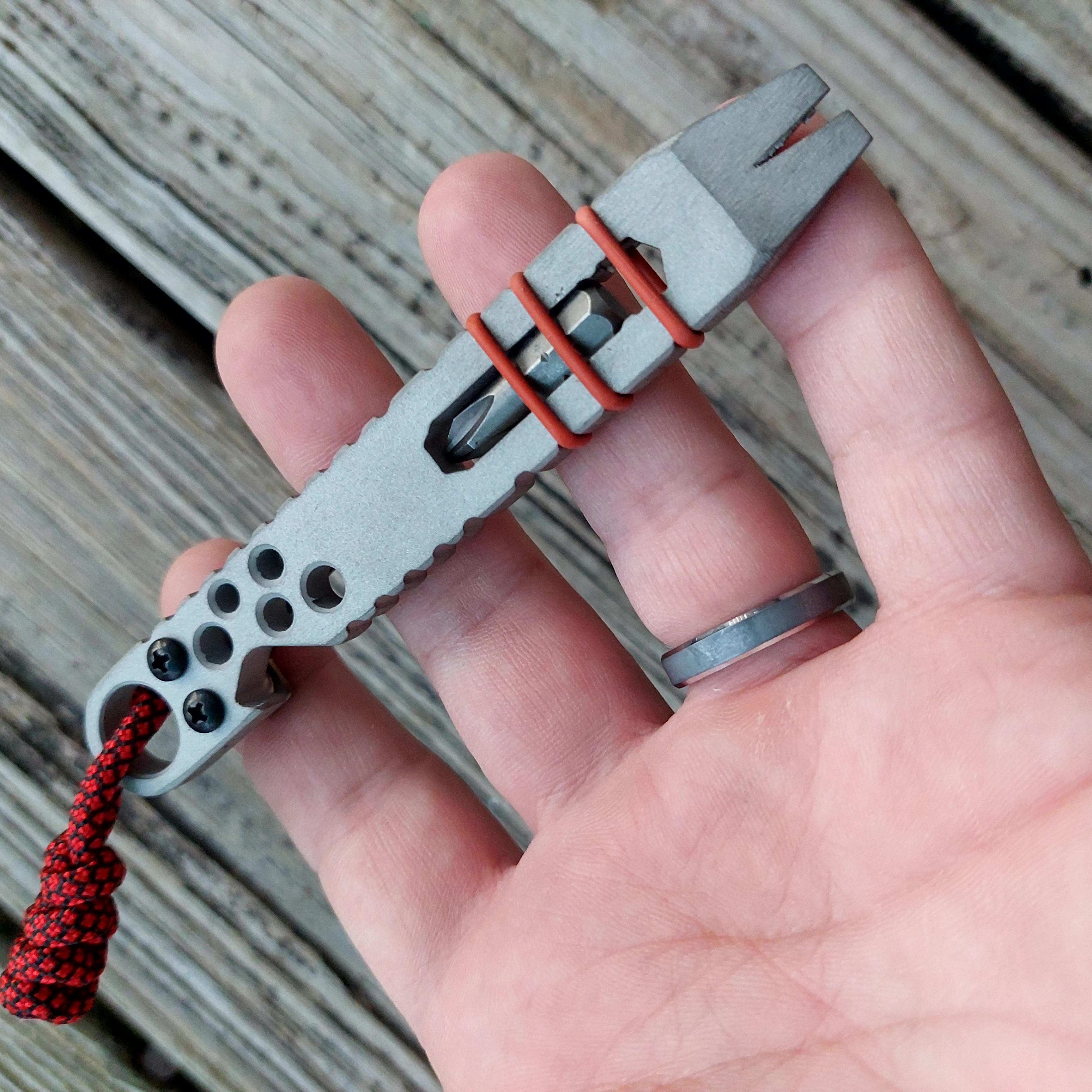 Pry Design Teale Designs Tools OG Single Pry- Bead Blasted – Teale Designs Tools LLC
