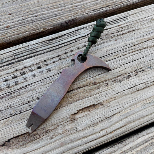 Teale Designs Tools Claw Pry Plain Stainless - Flamed