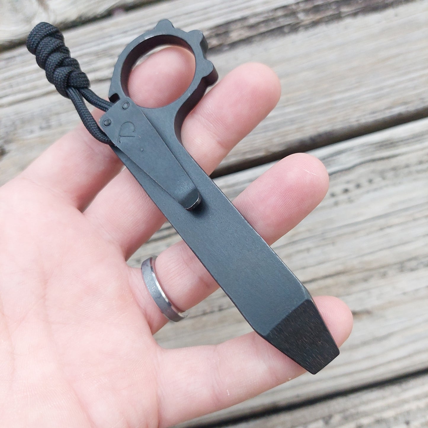 Teale Designs Tools Ring Pry Plain Stainless - Black Oxide