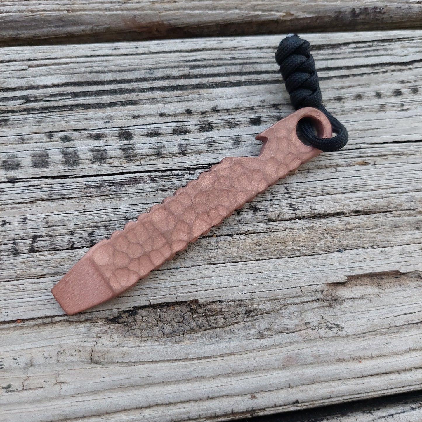 Teale Designs Tools Pocket Pry Bar - Hammered Copper