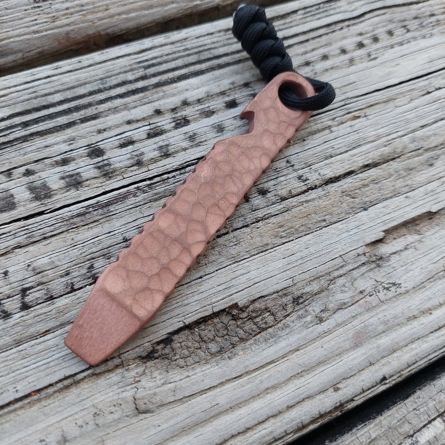 Teale Designs Tools Pocket Pry Bar - Hammered Copper