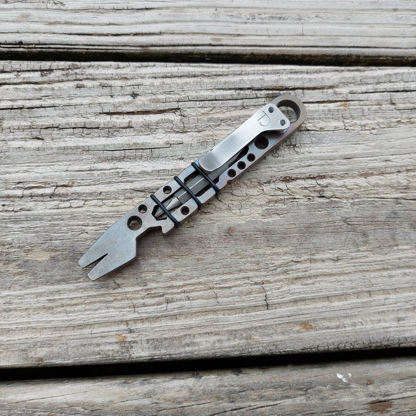 Teale Designs Tools Straight Pry - Perf Flamed