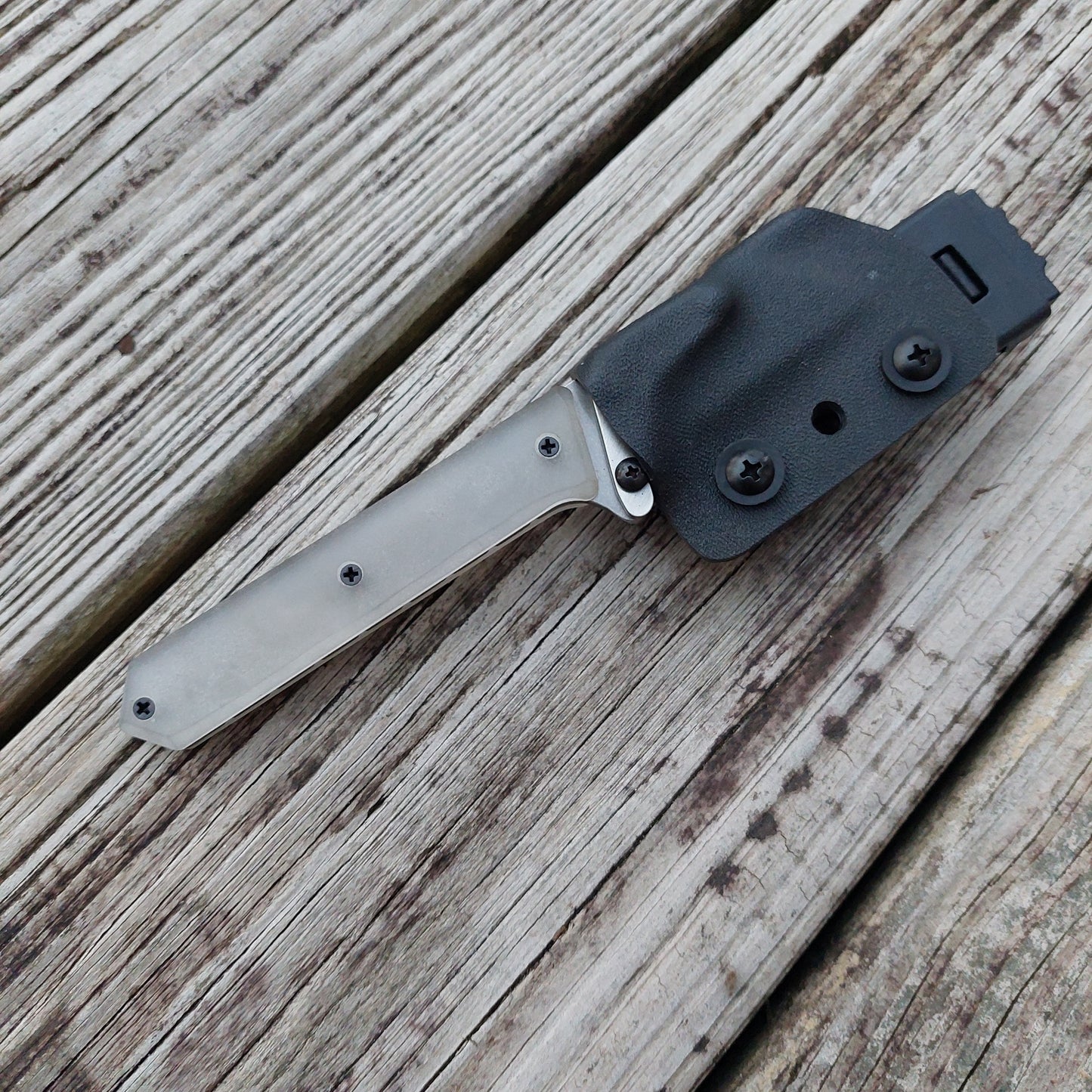 Teale Designs Tools Fixed Utility Knife - Frosted Acrylic