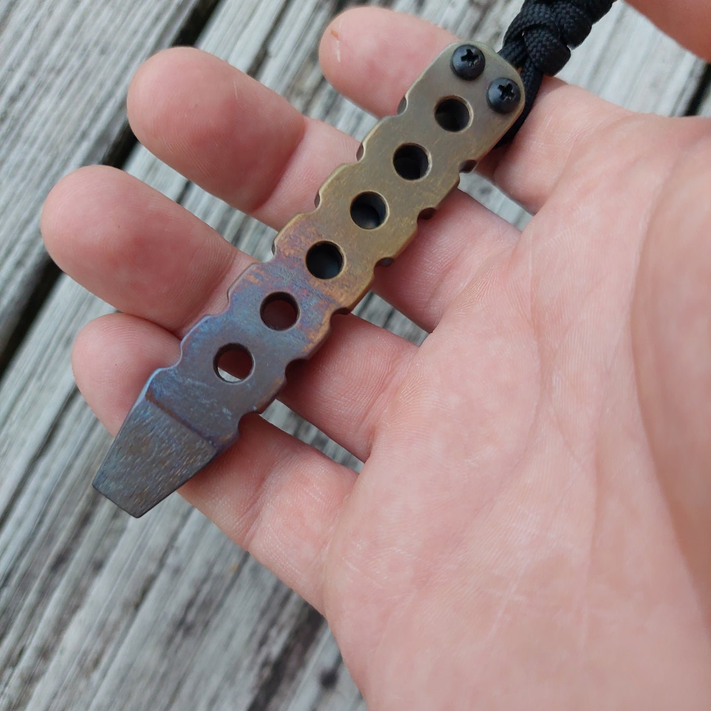Teale Designs Tools Mini Perf Pry - Flamed