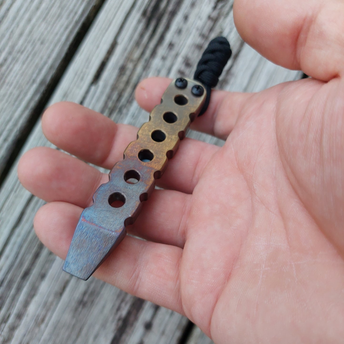 Teale Designs Tools Mini Perf Pry - Flamed