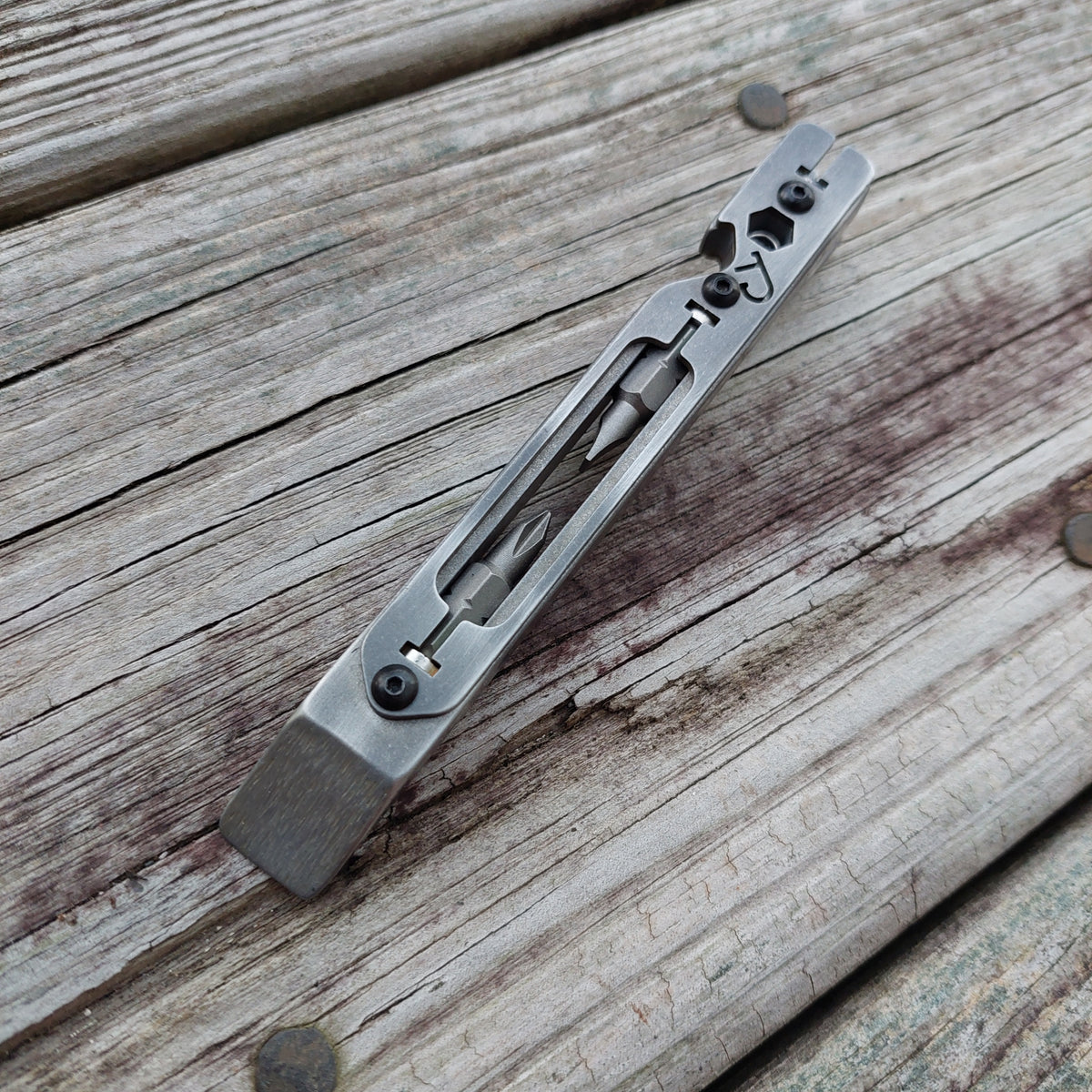 TD Tools Bandless Stainless Magnetic Pen Drive Pry (MDP) -  Polished