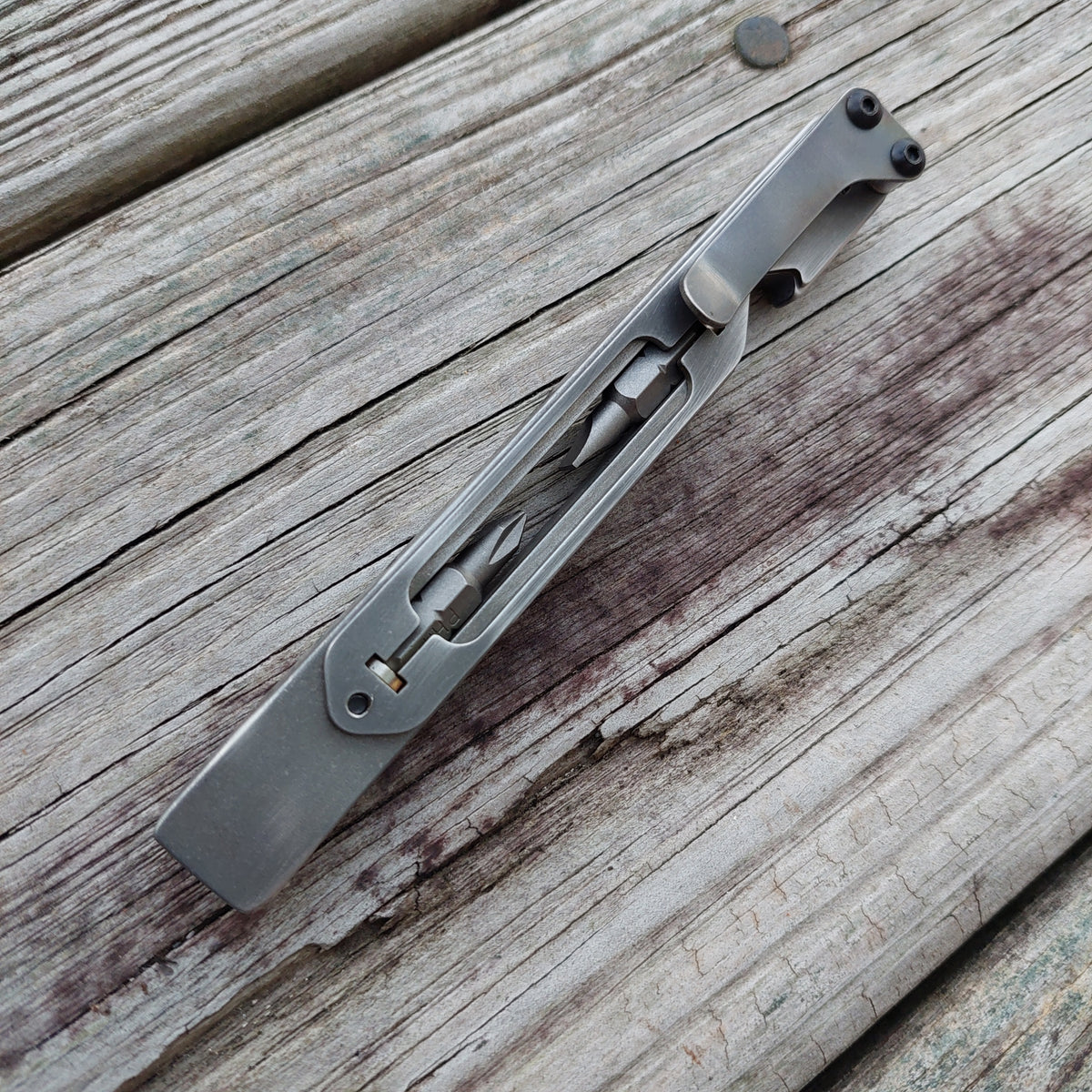 TD Tools Bandless Stainless Magnetic Pen Drive Pry (MDP) -  Polished
