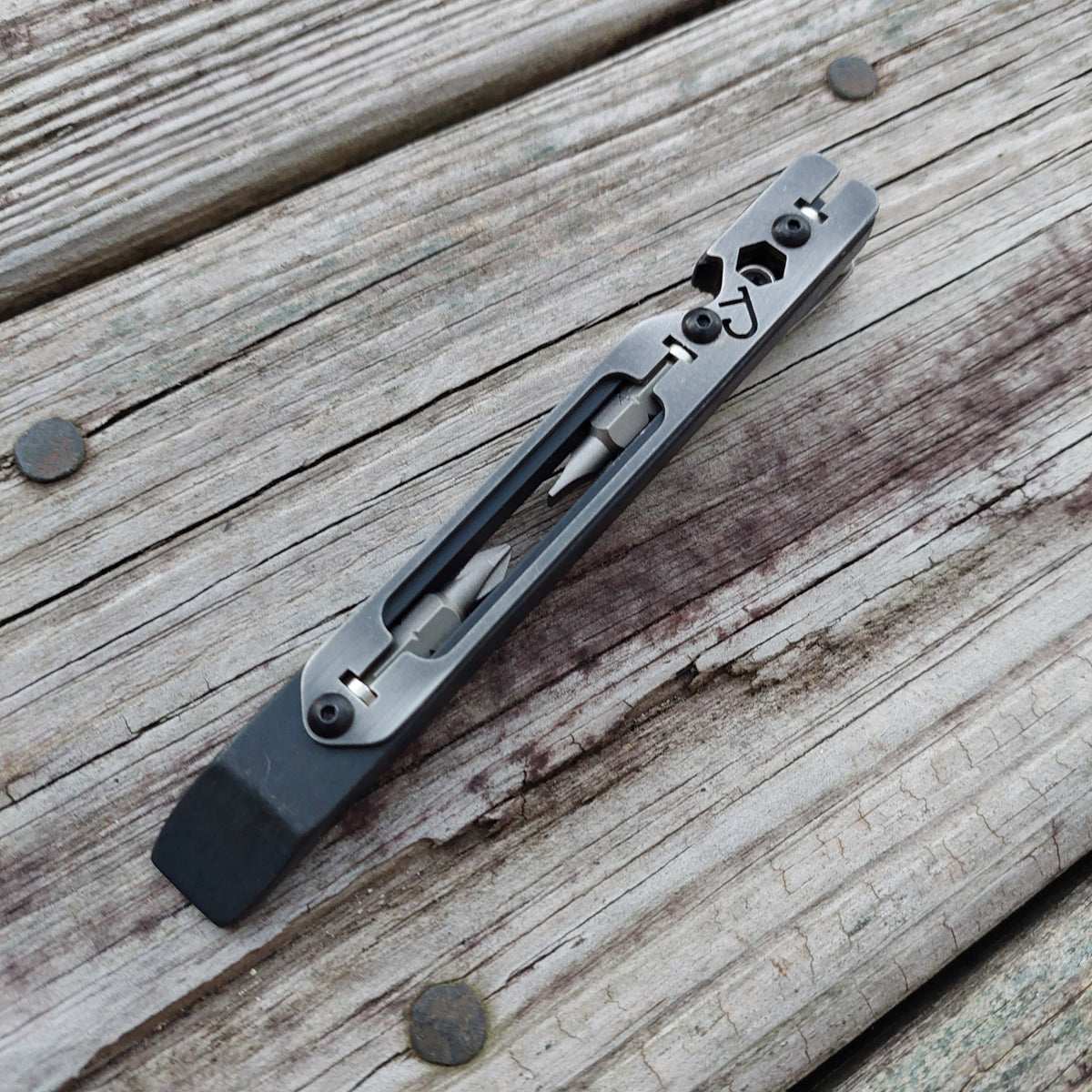 TD Tools Bandless Stainless Magnetic Pen Drive Pry (MDP) - Polished Black Oxide Combo