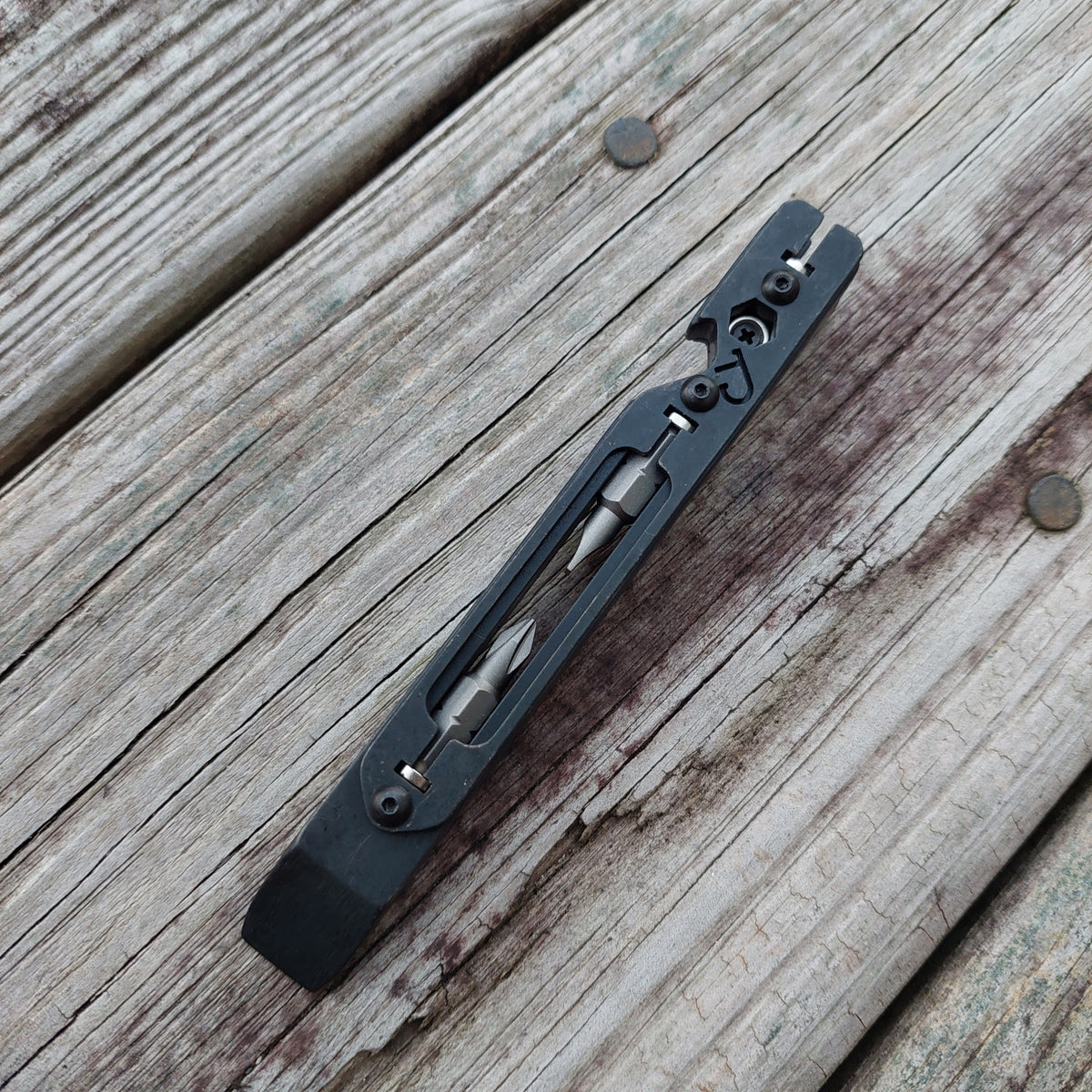 TD Tools Bandless Stainless Magnetic Pen Drive Pry (MDP) - Black Oxide