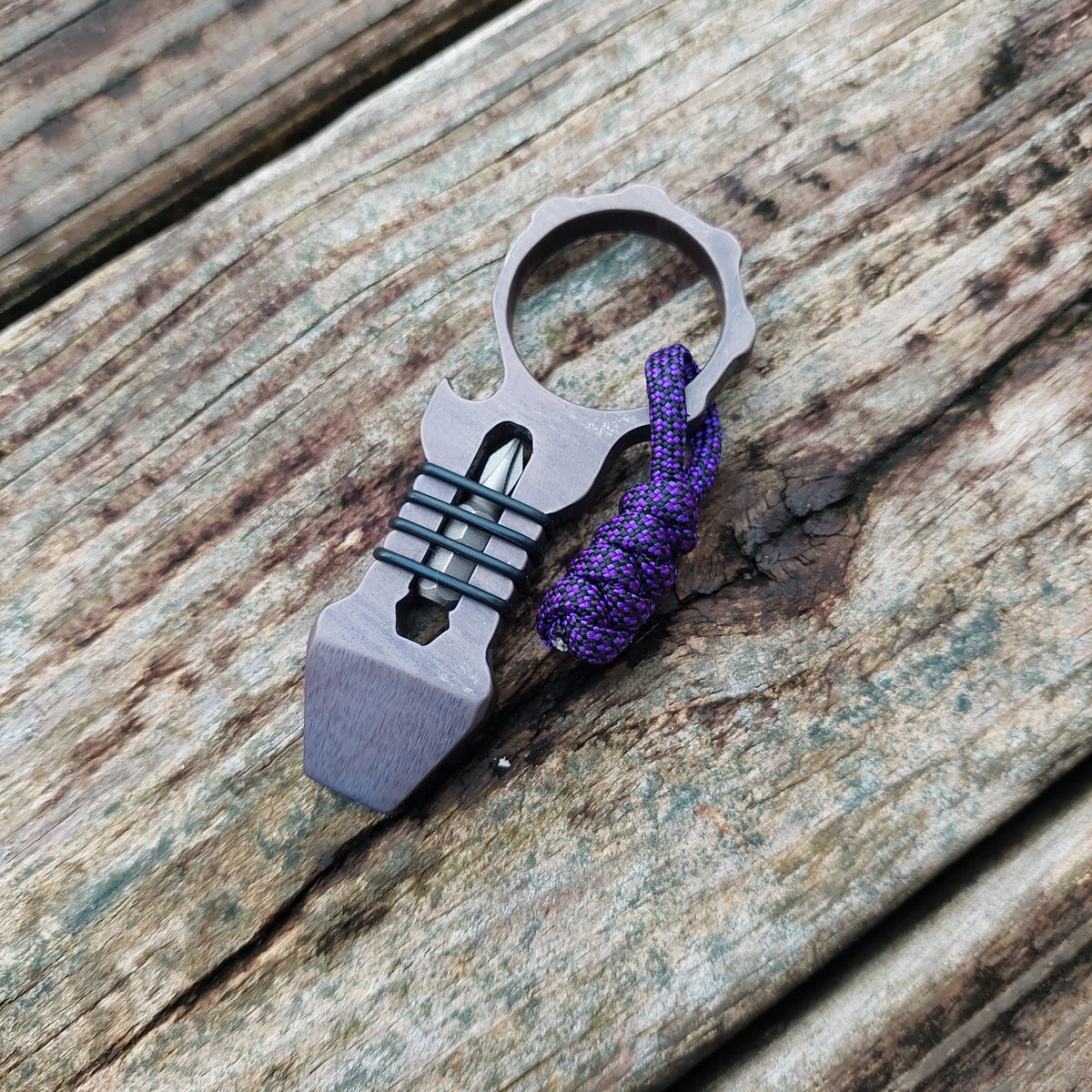 Teale Design Tools CPP Titanium Pry Bar - Purp Titanium
