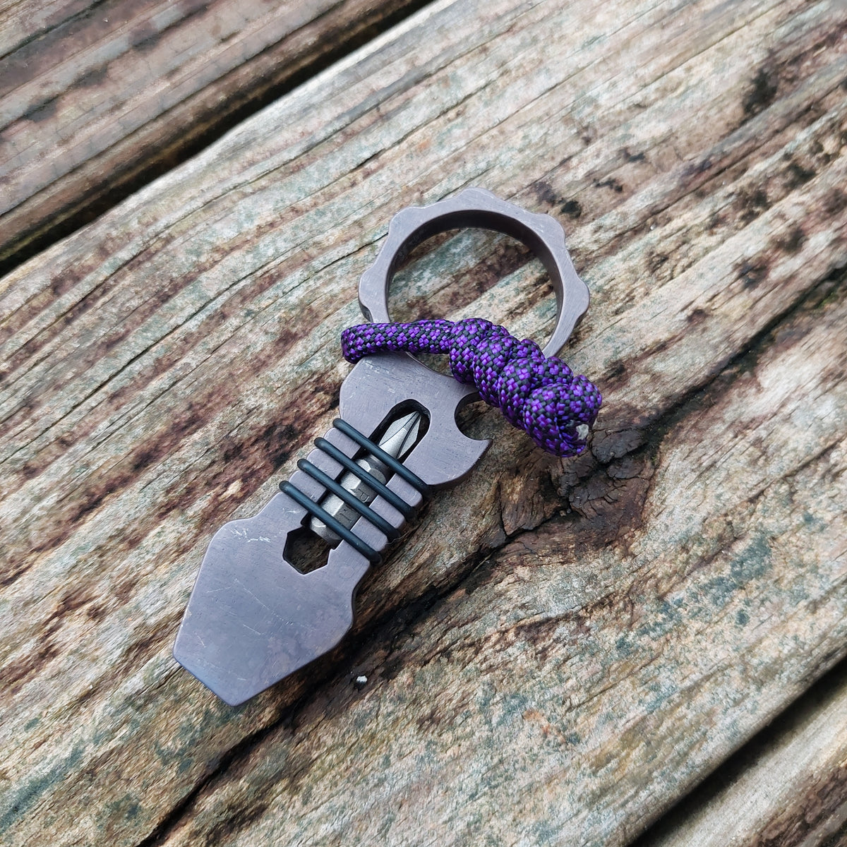 Teale Design Tools CPP Titanium Pry Bar - Purp Titanium