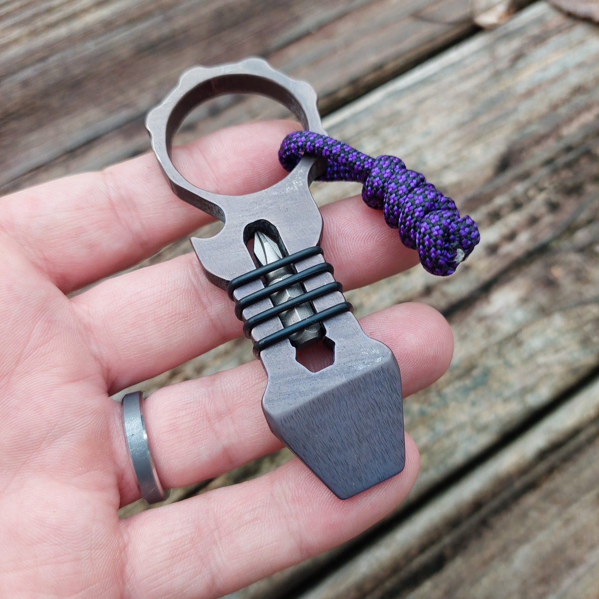 Teale Design Tools CPP Titanium Pry Bar - Purp Titanium