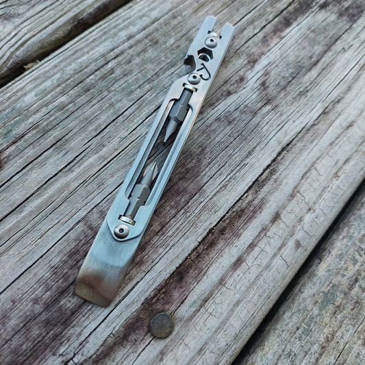 TD Tools Pen Bandless Titanium Magnetic Drive Pry (MDP) - Polished