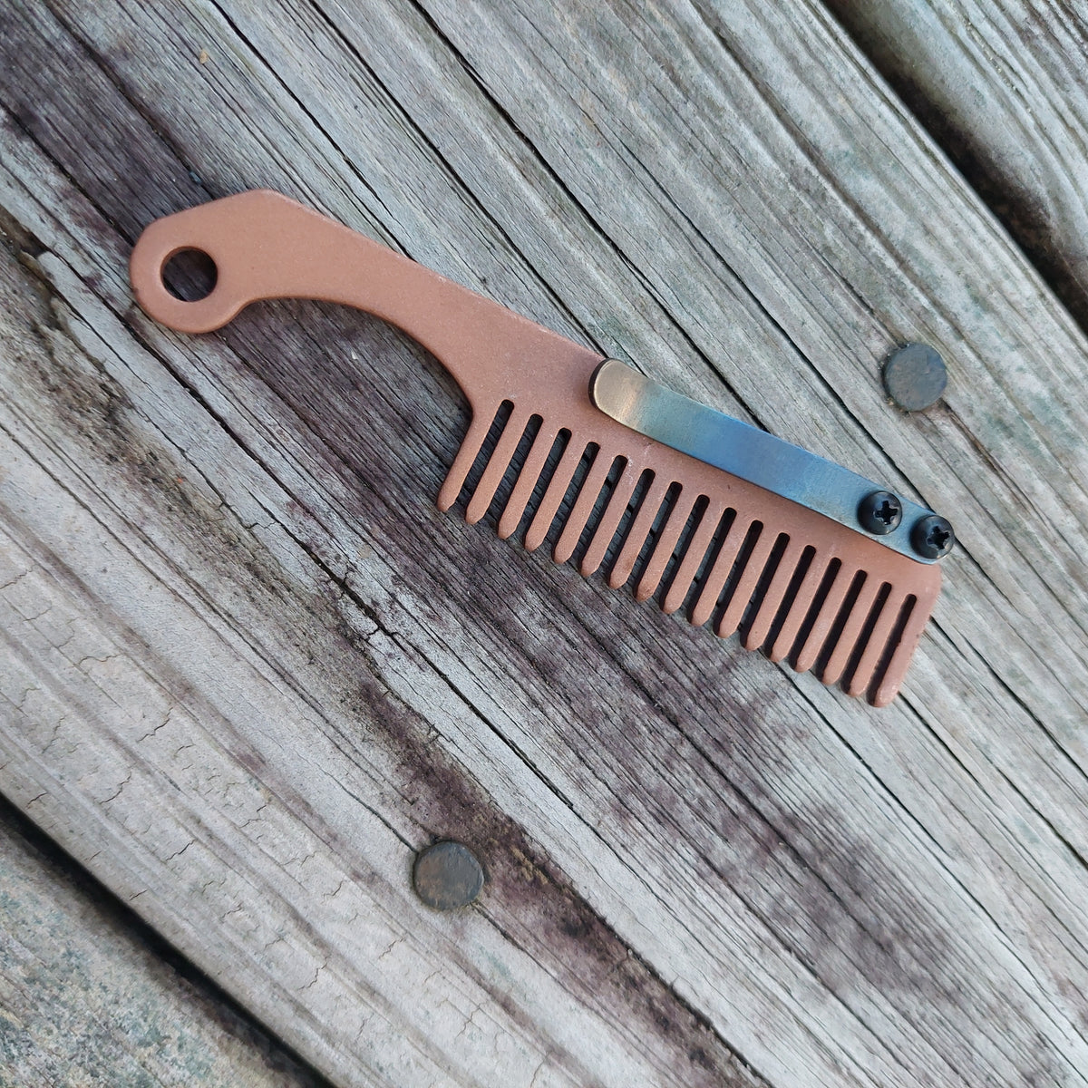 TD Tools Mini Copper EDC Comb