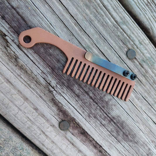 TD Tools Mini Copper EDC Comb