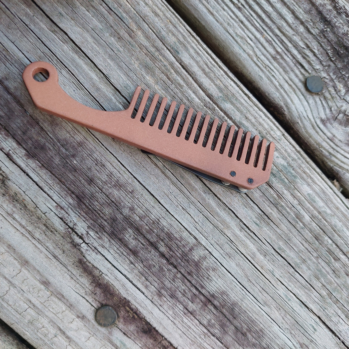 TD Tools Mini Copper EDC Comb