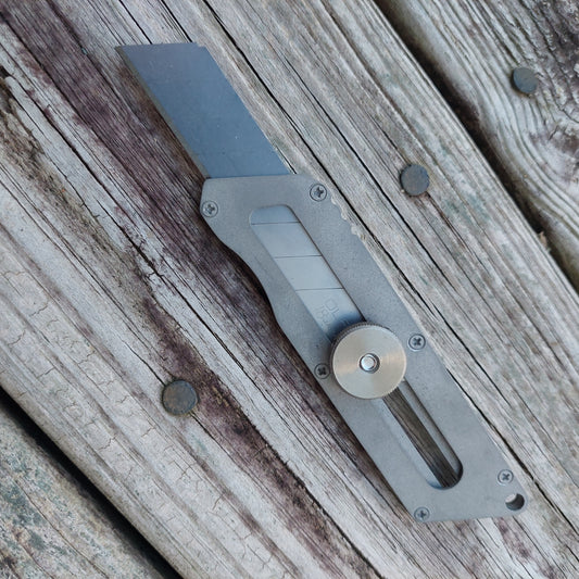 TD Tools 18MM Snap Knife - Bead Blasted