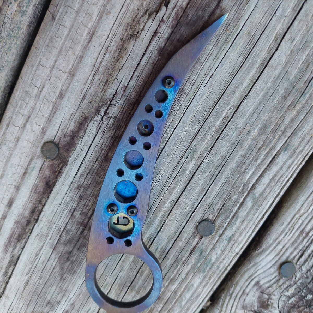 Teale Designs Tools Titanium Clench Wrench Pry Bar
