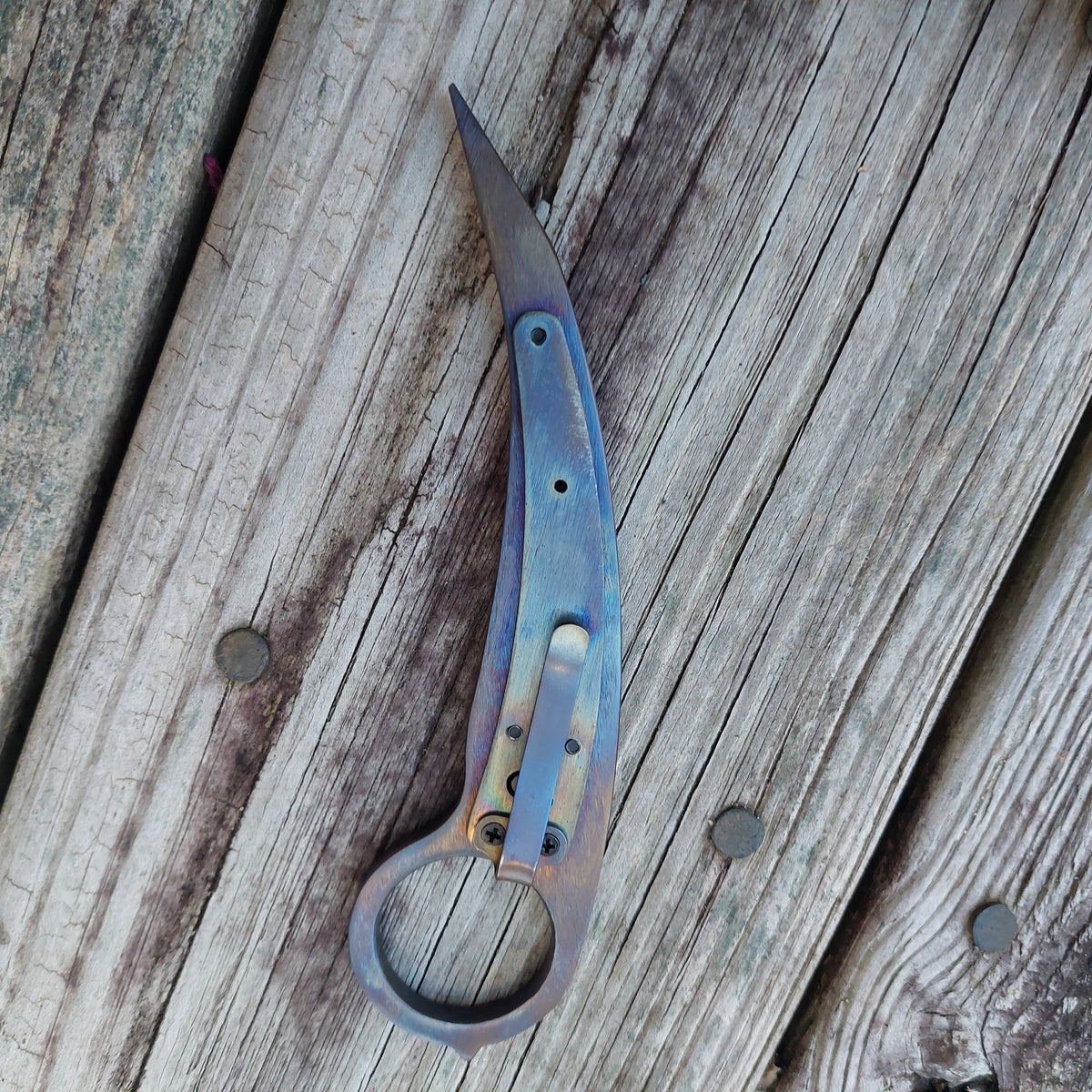 Teale Designs Tools Titanium Clench Wrench Pry Bar